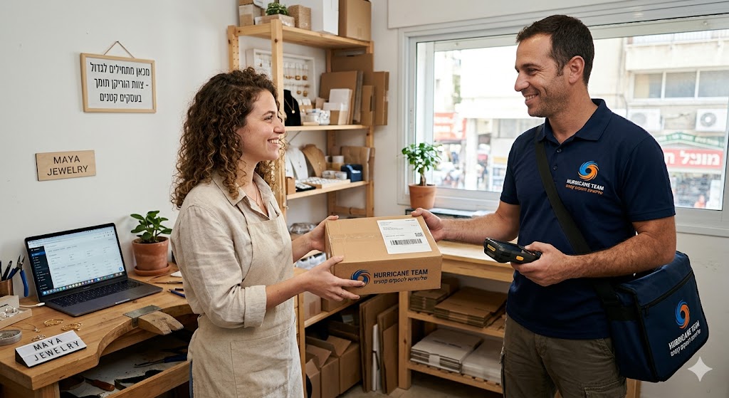 חברת שליחויות לעסקים קטנים